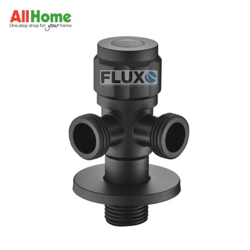 FLUXO AHFT1 3way Angle Valve 1/2 Black 304