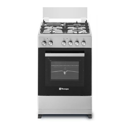 TECNOGAS TFG5031DRVXC Range 3Gas + 1 Electric Hotplate 50cm