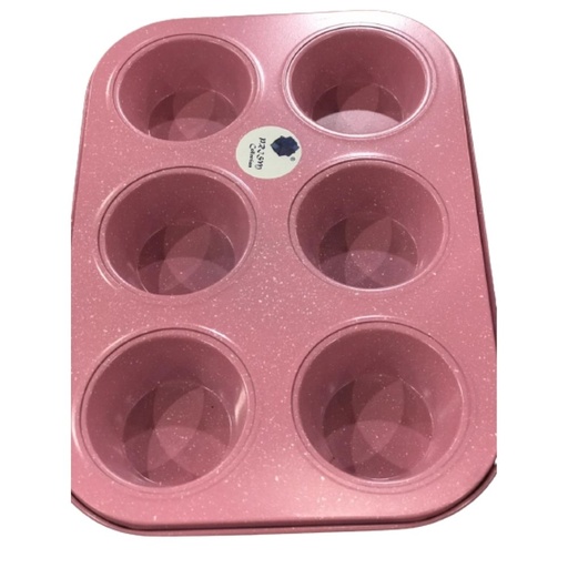 Prims Collection Non-stick Muffin Pan Baking Pan Pink
