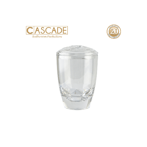 CASCADE Crystal Toothbrush Holder Clear