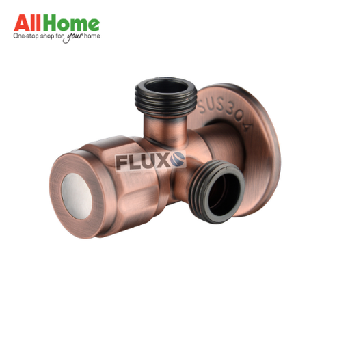 FLUXO AHFTG1 3way Angle Valve 1/2 Rose Gold
