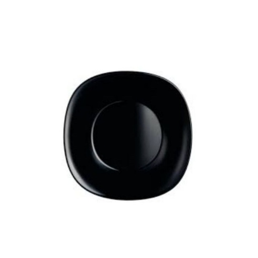 LUMINARC Carine Noir Dinnerware Soup Meal PLate Black 21cm