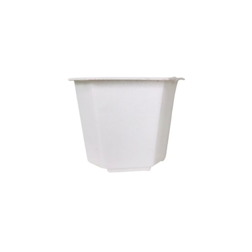 Plastic Pot Mini Octagon Design