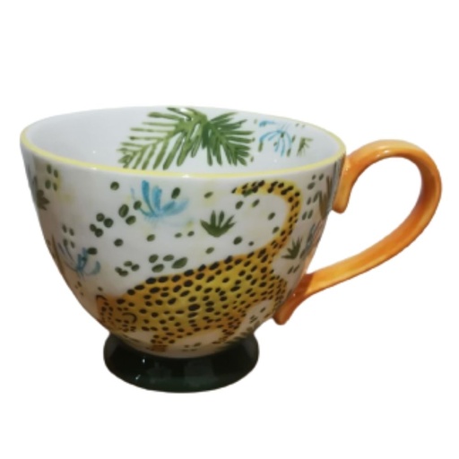 ONAIDA Handpainted Coffee Cup Mellow Yellow