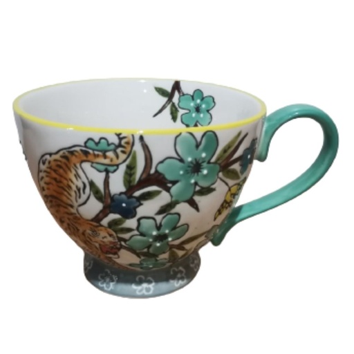 ONAIDA Handpainted Coffee Cup Cool Breeze