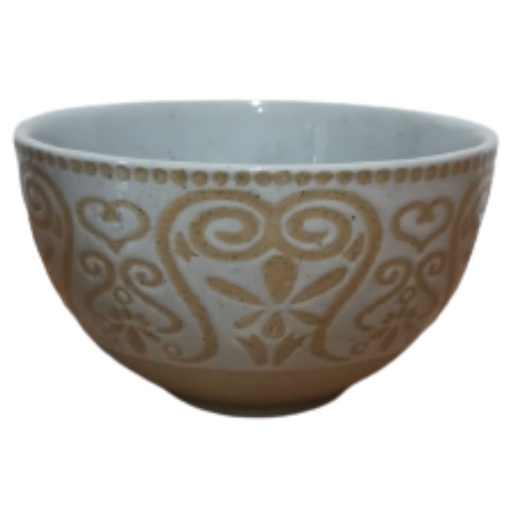 ONAIDA Handpainted Soup Bowl Tropical Glow