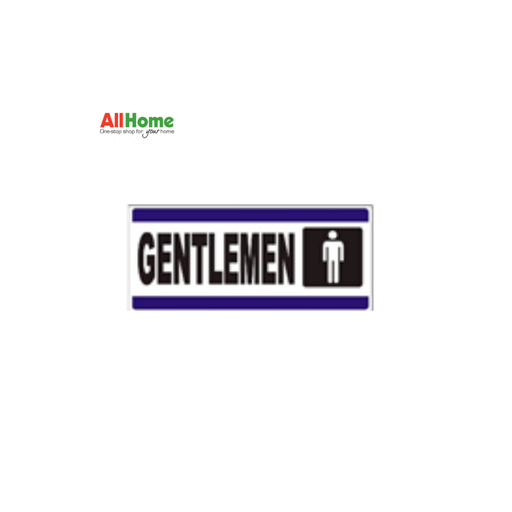 MELCAR ES 1725 Gentlemen Signage 4X9