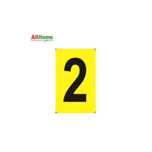 MELCAR Numerical 2 Signage 4X6