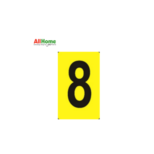 MELCAR Numerical 8 Signage 4X6