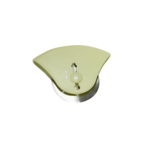 MASFLEX Stainless Steel Pizza Cutter Pizza Dough Slicer Green