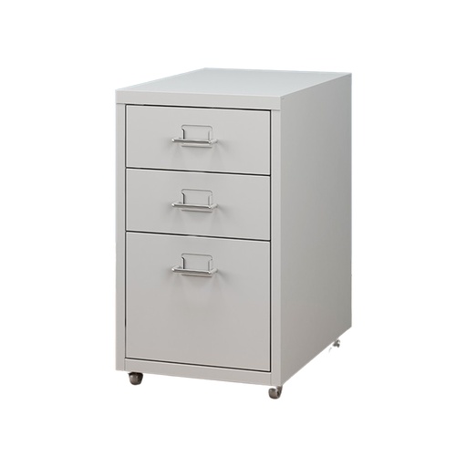 LIV ART SPACE Seager 3 Drawer Office Mobile Cabinet