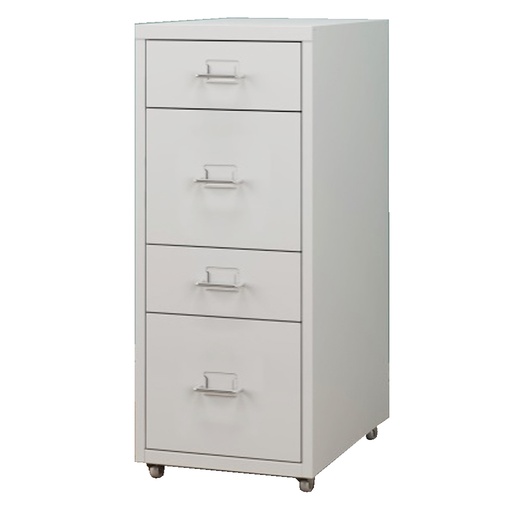 LIV ART SPACE Selby I OKD-4 4Drawer Steel Storage Office Cabinet