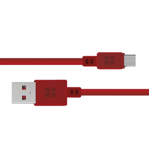 PROMATE Microcord-2 USB-A to Micro-USB Cable Maroon