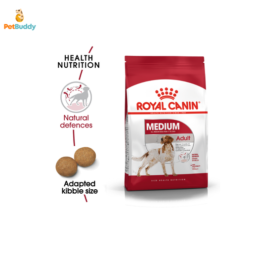 ROYAL CANIN SHN MEDIUM ADULT DOG FOOD 4KG