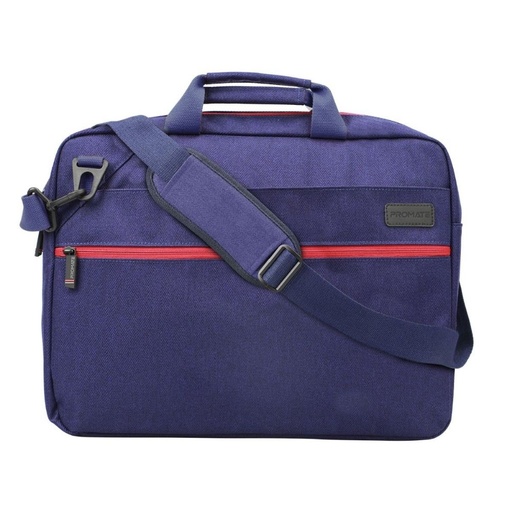 PROMATE AKITA-MB Lightweight Water Resistant Messenger 16" Laptop Bag Blue
