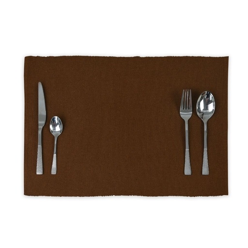 HAPPY TABLE Ribbed Placemat Khaki