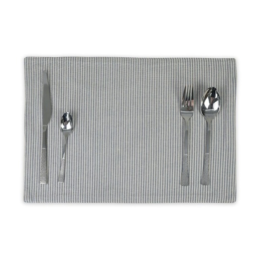 HAPPY TABLE Placemat Hemmed Chambray