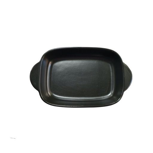 Rectangular Ceramic Lasagna Serveware Meal Plate Double Handle 9in