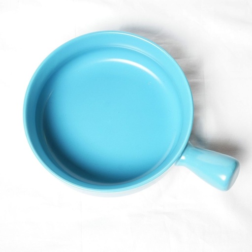 Round Handheld minimalist deep bowl 6in