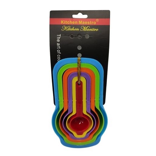 KITCHEN MAESTRO 6pcs. Measuring Cups Set 