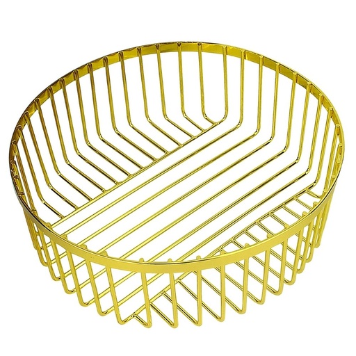 SLIQUE Fruit Basket Gold