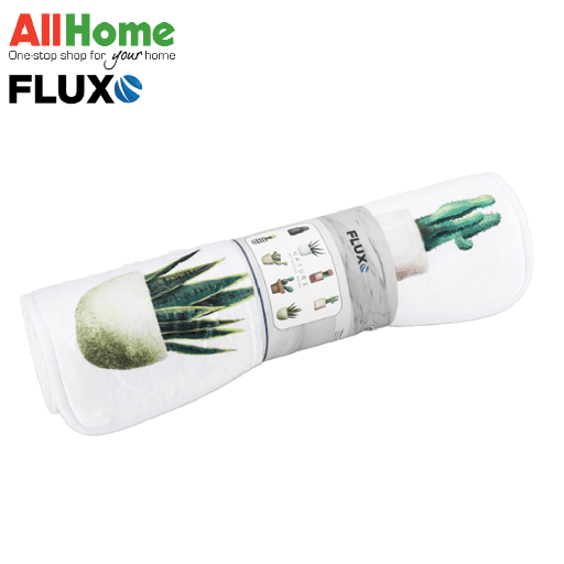 FLUXO FLOOR MAT SUCCULENT 45X75