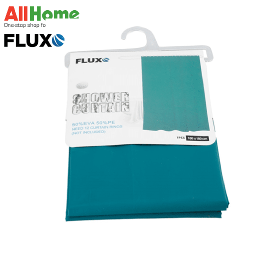 FLUXO EVA SHOWER CURTAIN DARK GREEN 180X180