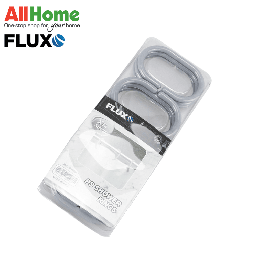 FLUXO SHOWER CURTAIN RING GRAY