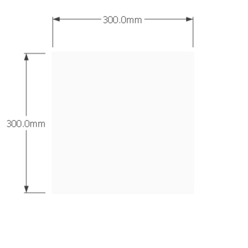 MSC FLR ROMANA WHT 30 X 30