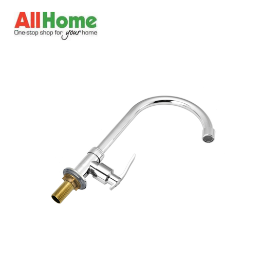 TAPP TF09 GOOSENECK T/MNT ZINC ALLOY CHR