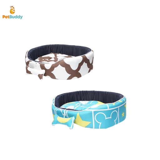 OVAL PET BED ASSORTED