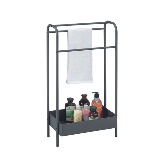 EZ SPACES Bathroom Organizer with Towel Rack