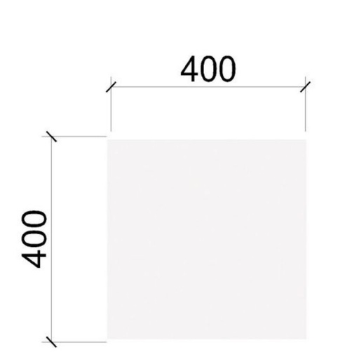 MSC FLR ROMANA WHT 40 X 40