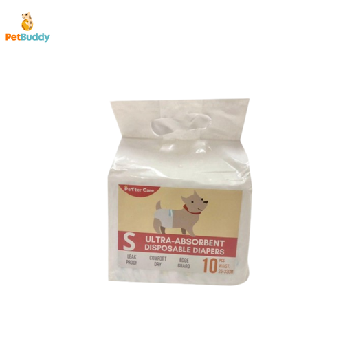 PETTERCARE DISPOSABLE FEMALE DIAPER 10PCS