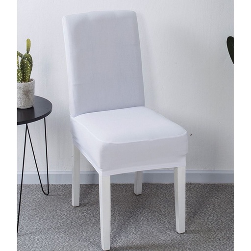 URBAN COMFORT Dining Chair Cover White