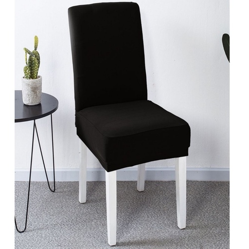 URBAN COMFORT Dining Chair Cover Black