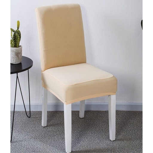 URBAN COMFORT Dining Chair Cover Ivory