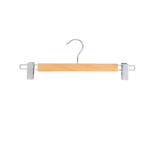 EZ SPACES 3pcs Wooden Skirt Hanger