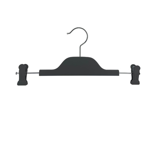 EZ SPACES 2pcs Rubber Coated Plastic Trouser Hanger