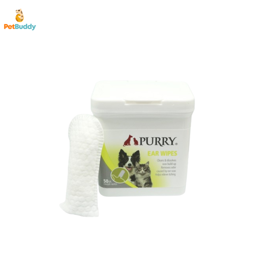 PURRY CLEANING EAR WIPES 50PCS