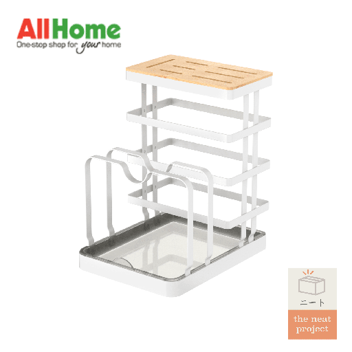 ROGU Knife & Board Holder White & Wood