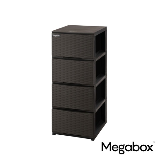 MEGABOX Boho Series Slim Drawer 4 Layers