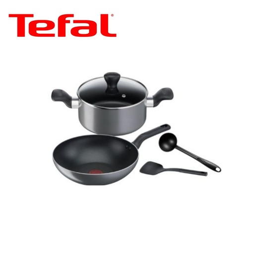 TEFAL Cooking Ally 5-Piece Set-Grey