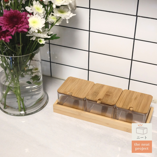 SACHI Square Condiments Storage