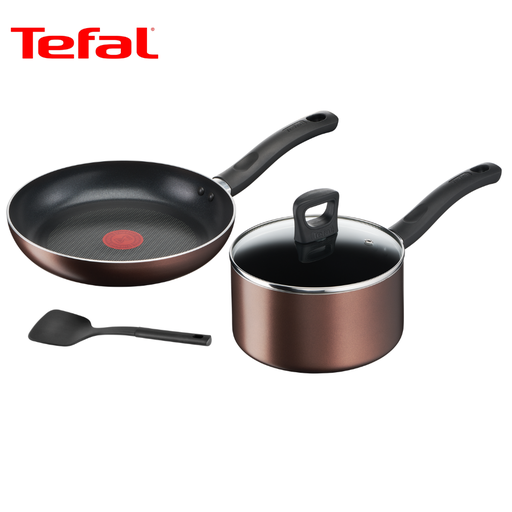 TEFAL DAY BY DAY NON-STICK 4-piece COOKWARE SET