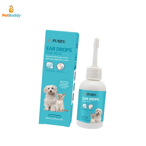 PURRY EAR DROPS FOR PETS 50ML