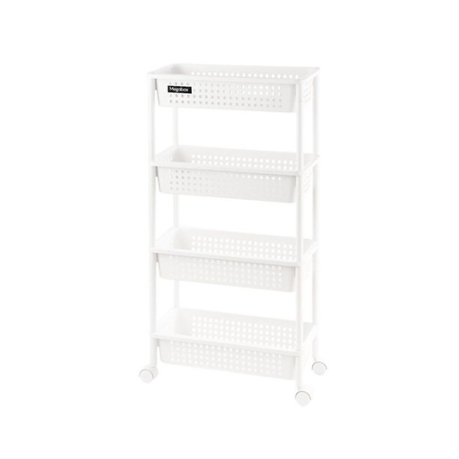 MEGABOX MG-134 Tray Cart 215 - 4 Layers White