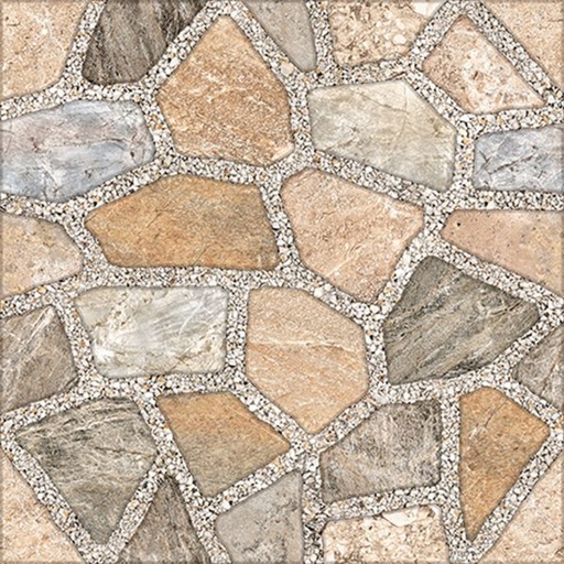 MSC D/TILE 40X40CM COASTLINE OCHRE